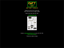Tablet Screenshot of fattmustard.com